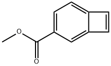 Bicyclo[4.2.0]octa-1,3,5,7-tetraene-3-carboxylic acid, methyl ester (9CI) 结构式
