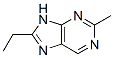 9H-Purine,  8-ethyl-2-methyl- 结构式