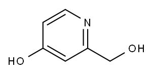 2-(羟甲基)吡啶-4-醇 结构式