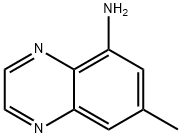 5-Quinoxalinamine,  7-methyl- 结构式