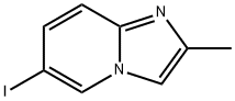 6-碘-2-甲基咪唑并[1,2-A]吡啶 结构式