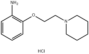 2-(2-(PIPERIDIN-1-YL)ETHOXY)ANILINE, HCL 结构式