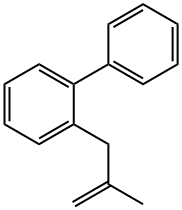 2-(2-甲基烯丙基)-1,1'-联苯 结构式