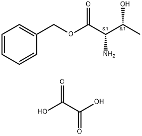 L-苏氨酸苄酯半草酸盐 结构式