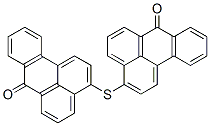 7H-Benz[de]anthracen-7-one, 3,3'-thiobis-, alkali-fused  结构式