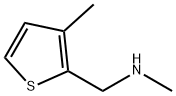 甲基-(3-甲基-噻吩-2-基甲基)-胺 结构式