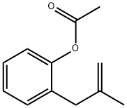3-(2-ACETOXYPHENYL)-2-METHYL-1-PROPENE 结构式