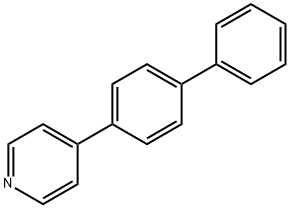 4-(4-联苯基)吡啶4-(4-PHENYLPHENYL)PYRIDINE 结构式