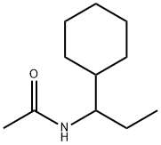 Acetamide,  N-(1-cyclohexylpropyl)- 结构式
