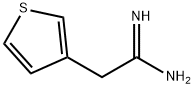 2-THIOPHEN-3-YL-ACETAMIDINE 结构式