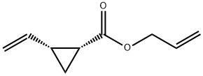 Cyclopropanecarboxylic acid, 2-ethenyl-, 2-propenyl ester, cis- (9CI) 结构式