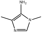 咪唑,5 - 氨基-1,4 - 二甲基 结构式