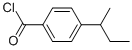 Benzoyl chloride, 4-(1-methylpropyl)- (9CI) 结构式