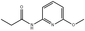 Propanamide,  N-(6-methoxy-2-pyridinyl)- 结构式