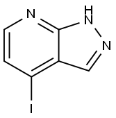 4-碘-1H-吡唑并[3,4-B]吡啶 结构式