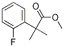 2-(2-氟苯基)-2-甲基丙酸甲酯 结构式
