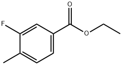 3-氟-4-甲基苯甲酸乙酯 结构式