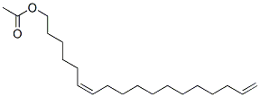 Z-6,17-Octadecadien-1-ol acetate 结构式