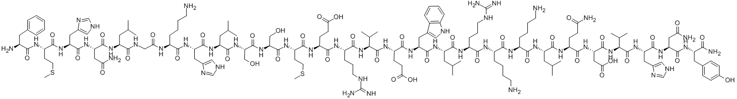 (TYR34)-PTH (7-34) AMIDE (BOVINE) 结构式