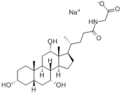 甘氨胆酸钠 结构式