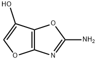 Furo[2,3-d]oxazol-6-ol, 2-amino- (9CI) 结构式