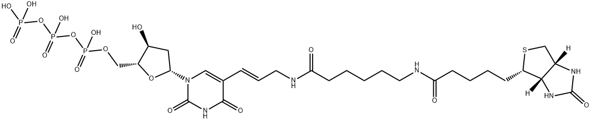 biotin-11-dUTP 结构式
