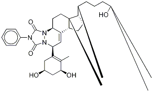 PRE-骨化三醇PTAD加合物 结构式