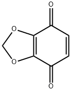 1,3-Benzodioxole-4,7-dione 结构式