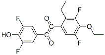 3,3',5,5'-tetrafluorodiethylstilbestrol quinone 结构式