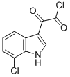 7-CHLORO-ALPHA-OXO-1H-INDOLE-3-ACETYL CHLORIDE 结构式
