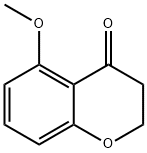 5-甲氧基-4-二氢色原酮 结构式