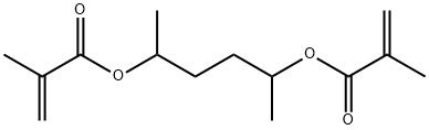 1,4-dimethylbutane-1,4-diyl bismethacrylate 结构式