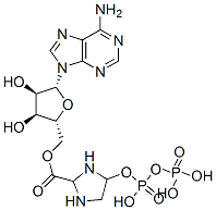 adenosine 5'-(beta-imidazolidate)diphosphate 结构式