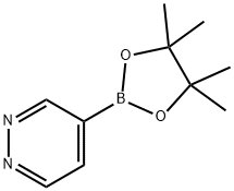 哒嗪-4-硼酸频那醇酯 结构式