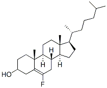 6-fluorocholesterol 结构式