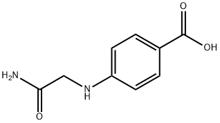 Benzoic acid, 4-[(2-amino-2-oxoethyl)amino]- (9CI) 结构式