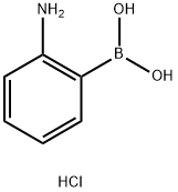 2-氨基苯硼酸盐酸盐 结构式