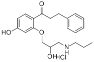 4'-羟基普罗帕酮 结构式