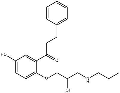 5-羟基普罗帕酮 结构式