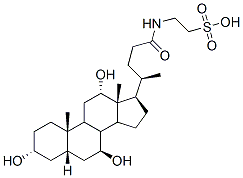 牛磺脱氧胆酸杂质2 结构式