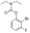 2-BROMO-3-FLUOROPHENYL N,N-DIETHYLCARBAMATE 结构式