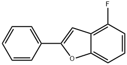 4-FLUORO-2-PHENYLBENZOFURAN 结构式