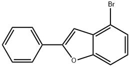 4-溴-2-苯基苯并呋喃 结构式