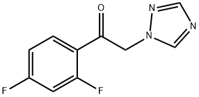 2'4'-二氟-2-[1-(1H-1,2,4-三唑基)]苯乙酮 结构式