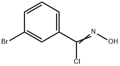 3-溴-Α-氯苯甲醛肟 结构式