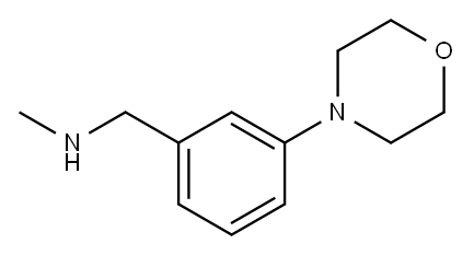 4-(6-异氰吡啶-2-基)吗啉 结构式