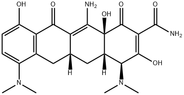 12-氨基米诺环素 结构式