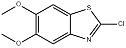 2-CHLORO-5,6-DIMETHOXY-BENZOTHIAZOLE 结构式