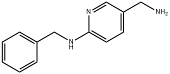 6-[(PHENYLMETHYL)AMINO]-3-PYRIDINEMETHANAMINE 结构式