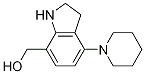 1H-Indole-7-Methanol,2,3-dihydro--4-piperidinyl- 结构式